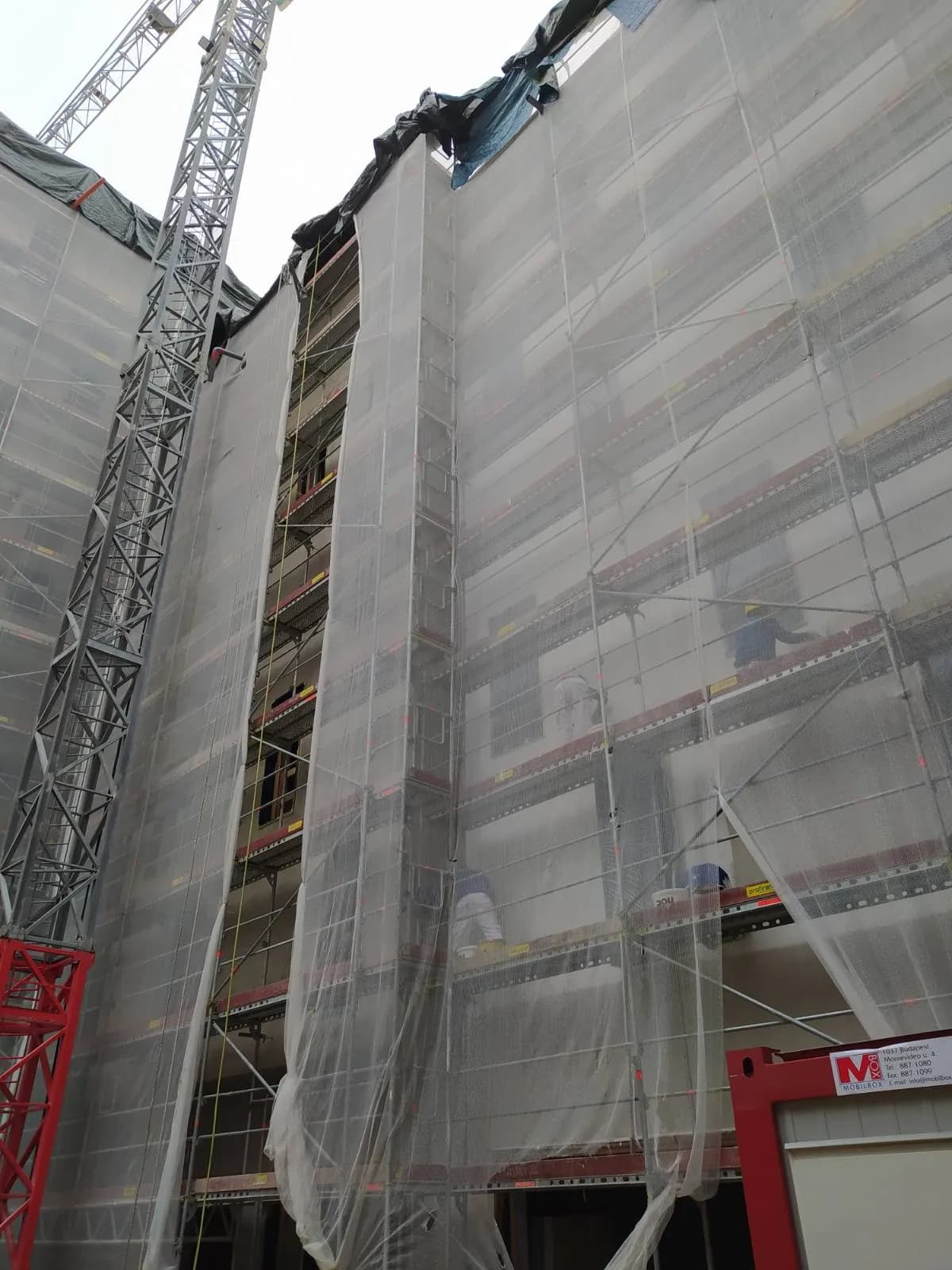 ASG Klimatechnik construction site, Budapest